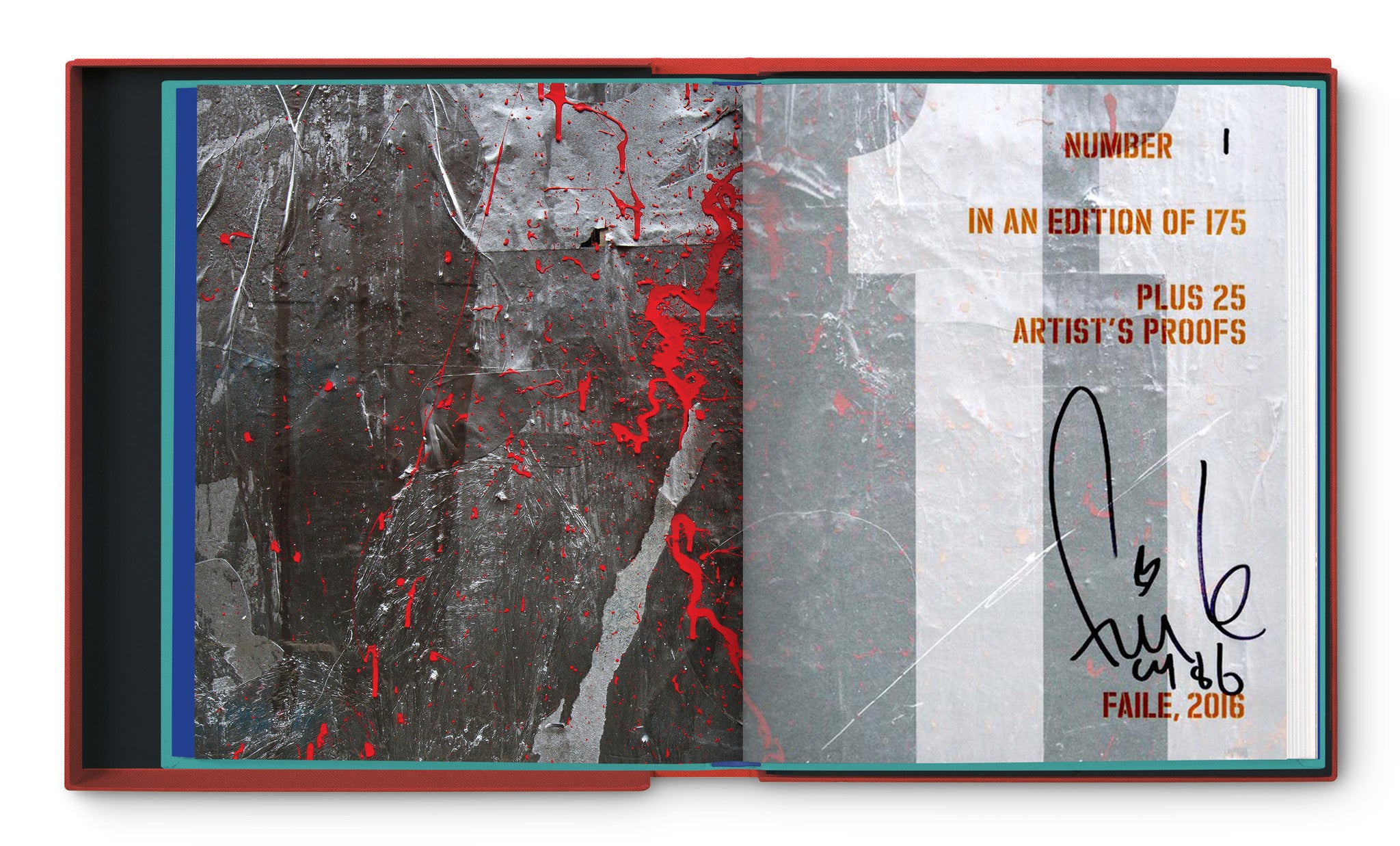 FAILE Signed Copy of ELEVEN SPRING: A Celebration of Street Art, Collector's Edition