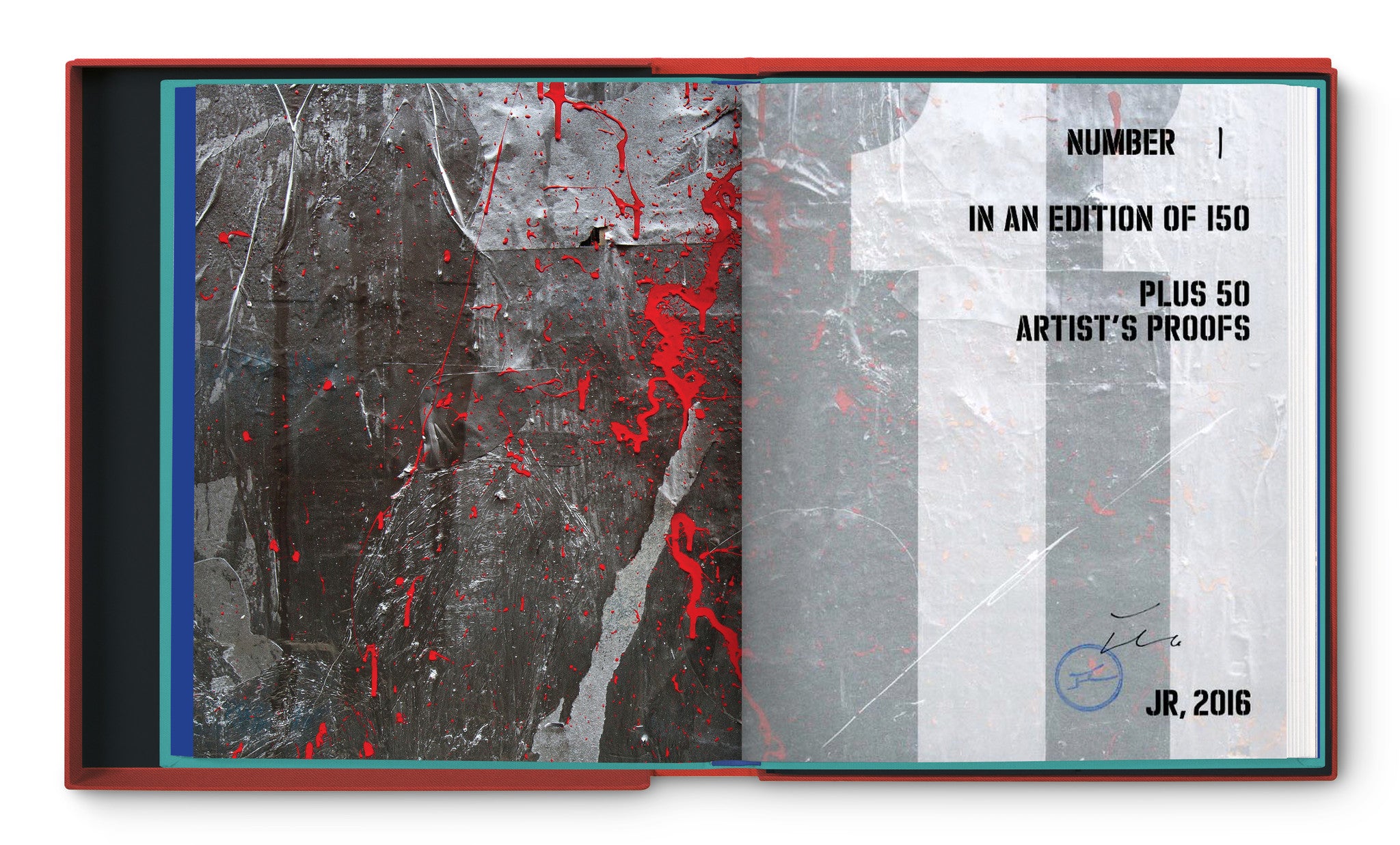 JR Signed Copy of ELEVEN SPRING: A Celebration of Street Art, Collector's Edition